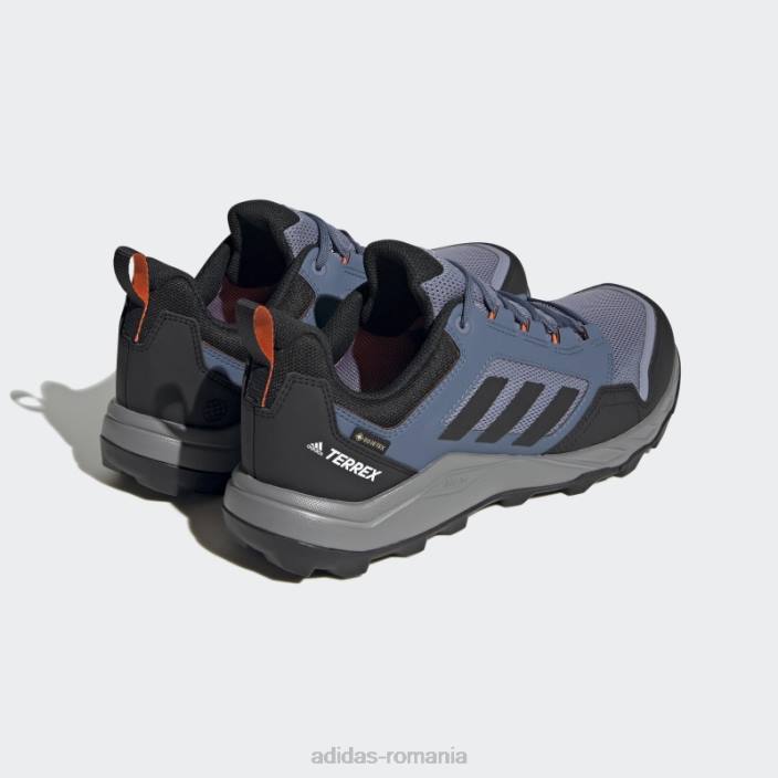 Adidas pantofi de alergare pe trail violet argintiu tracerocker 2.0 gore-tex adidas unisex violet argintiu/negru/portocaliu 2JBN12429