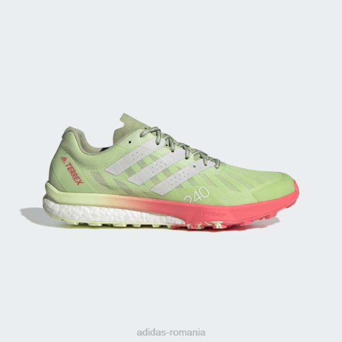 Adidas pantofi de alergare terrex speed ultra trail lime adidas unisex var/alb/turbo 2JBN12990