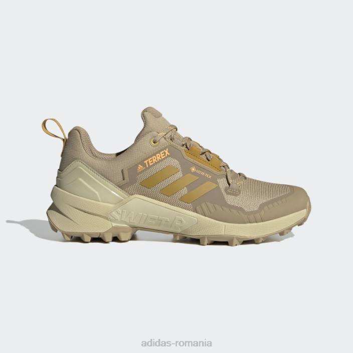 Adidas pantofi de drumeție în ton de bej terrex swift r3 gore-tex unisex ton bej/auriu/portocaliu 2JBN12964