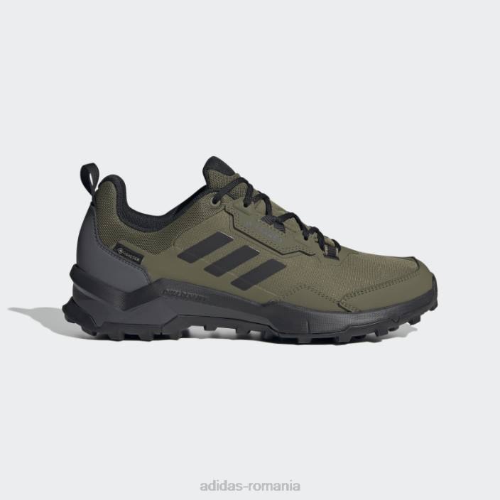Adidas pantofi de drumeție olive terrex ax4 gore-tex unisex măsliniu/negru/gri 2JBN12754