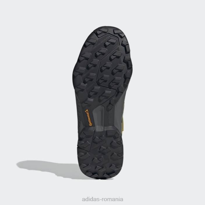 Adidas pantofi de drumeție olive terrex swift r3 gore-tex unisex măsline/portocale 2JBN12863