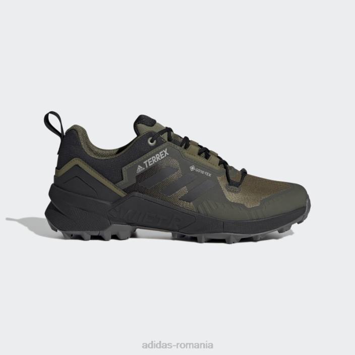 Adidas pantofi de drumeție olive terrex swift r3 gore-tex unisex măsliniu/negru/gri 2JBN12850