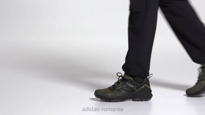 Adidas pantofi de drumeție olive terrex swift r3 gore-tex unisex măsliniu/negru/gri 2JBN12850