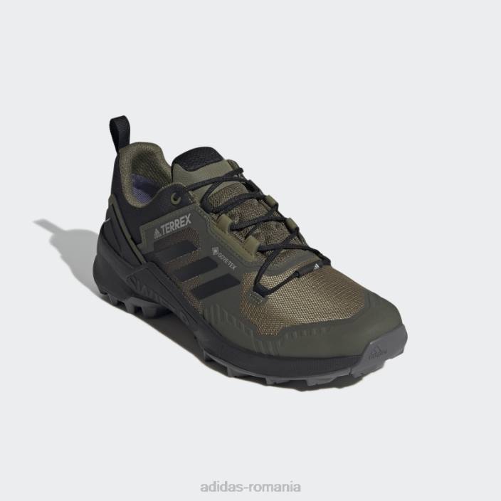 Adidas pantofi de drumeție olive terrex swift r3 gore-tex unisex măsliniu/negru/gri 2JBN12850