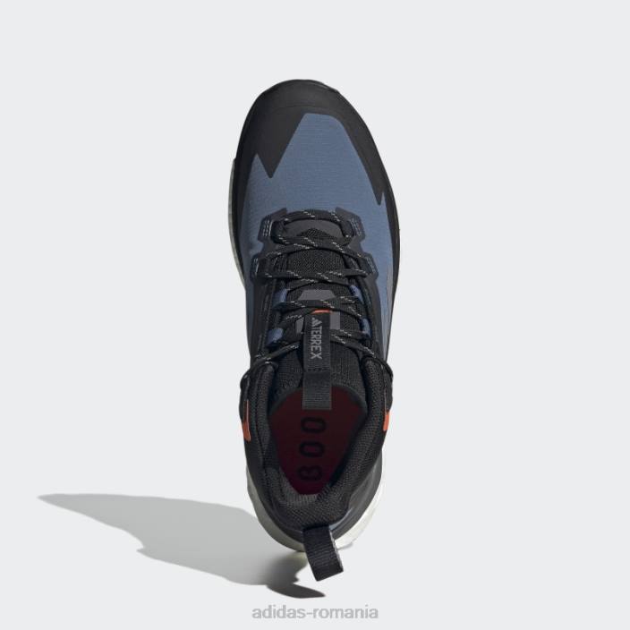 Adidas pantofi de drumeție steel terrex free hiker gore-tex 2.0 adidas unisex otel/gri/portocaliu 2JBN12573