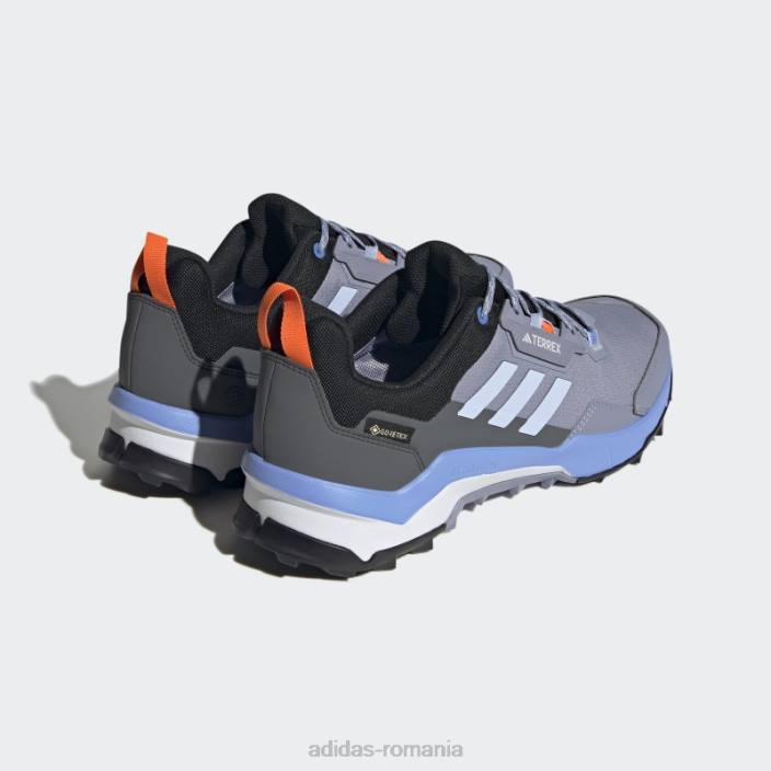 Adidas pantofi de drumeție terrex ax4 gore-tex violet argintiu unisex argintiu violet/albastru zori/negru 2JBN12236