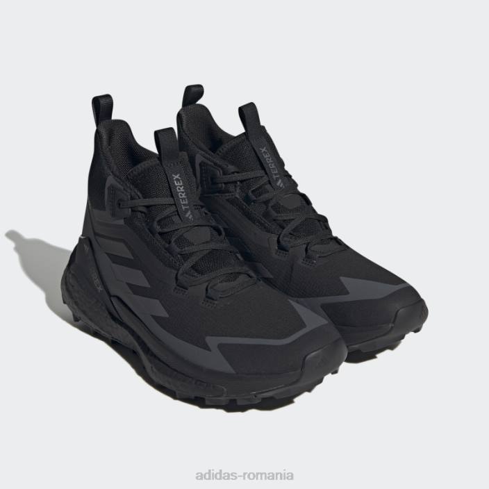 Adidas pantofi de drumeție terrex free hiker gore-tex 2.0 negri unisex gri inchis 2JBN12380