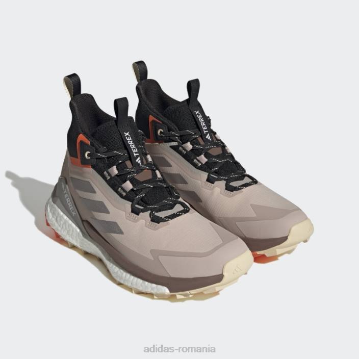 Adidas pantofi de drumeție terrex free hiker gore-tex 2.0 taupe unisex taupe/taupe met/earth 2JBN12626