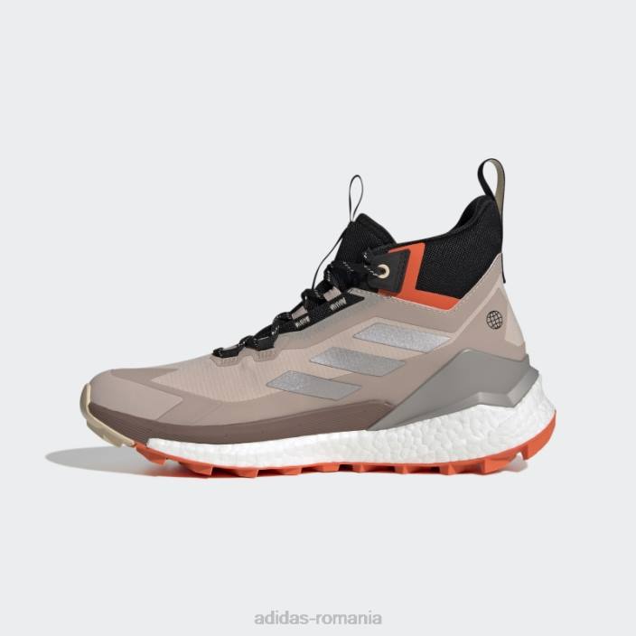 Adidas pantofi de drumeție terrex free hiker gore-tex 2.0 taupe unisex taupe/taupe met/earth 2JBN12626