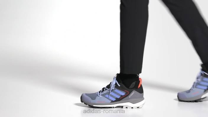 Adidas pantofi de drumeție terrex skychaser gore-tex 2.0 albastru alba adidas unisex albastru zori/albastru/negru 2JBN12444