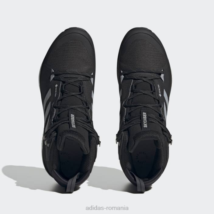 Adidas pantofi de drumeție terrex skychaser mid gore-tex 2.0 negri unisex negru/argintiu/gri 2JBN12500