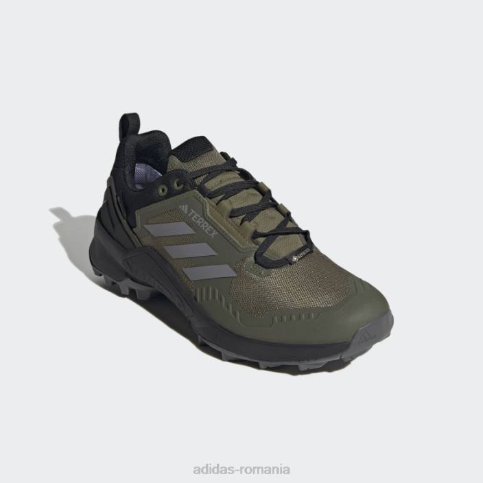 Adidas pantofi de drumeție terrex swift r3 gore-tex olive unisex măsliniu/gri/negru 2JBN12362
