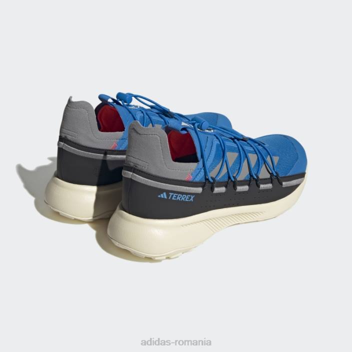 Adidas pantofi de voiaj terrex voyager 21 blue rush unisex papură albastră/gri/negru 2JBN12691