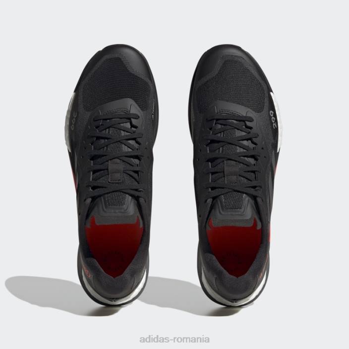 Adidas pantofi negri terrex agravic ultra trail running adidas unisex negru/gri/rosu 2JBN12405