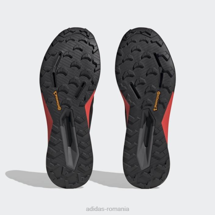Adidas pantofi negri terrex agravic ultra trail running adidas unisex negru/gri/rosu 2JBN12405