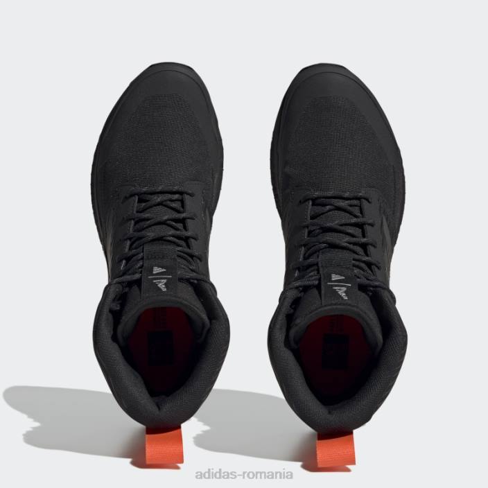 Adidas pantofi terrex free hiker xploric gore-tex parley negru adidas unisex negru/portocaliu 2JBN12330