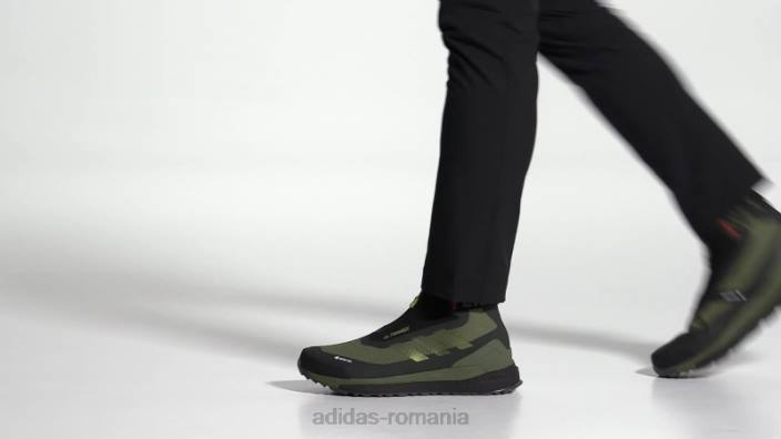 Adidas terrex free hiker cold.rdy cizme de drumeție olive unisex măsline/portocale 2JBN12223