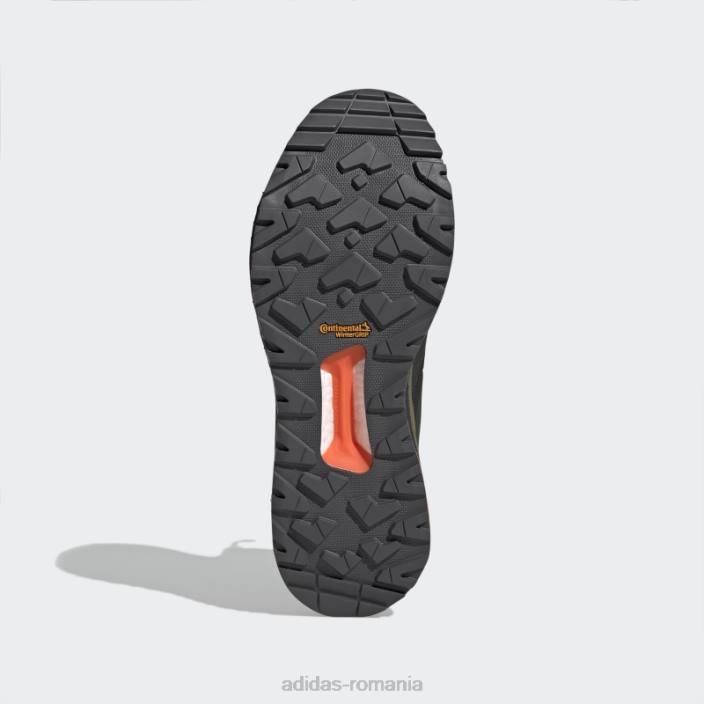 Adidas terrex free hiker cold.rdy cizme de drumeție olive unisex măsline/portocale 2JBN12223