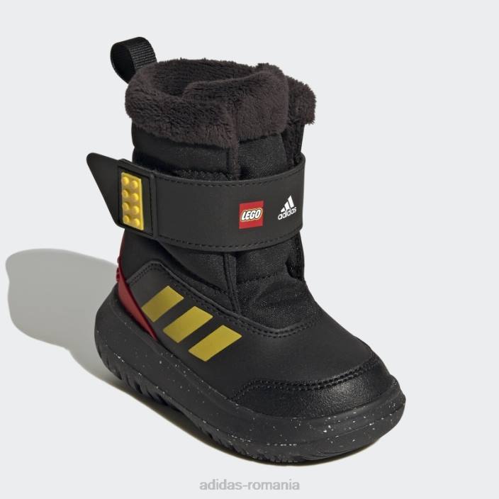 Adidas cizme negre x lego winterplay unisex negru/eqt galben/rosu 2JBN11560