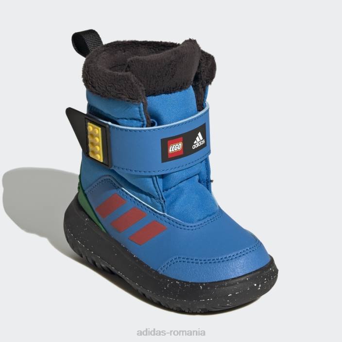 Adidas cizme x lego winterplay moda albastru soc unisex soc albastru/rosu/negru 2JBN24913