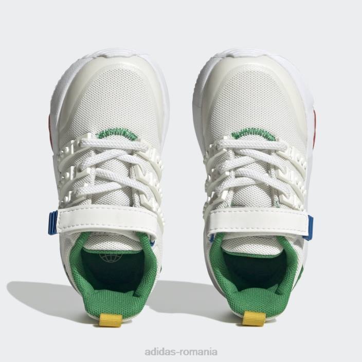 Adidas pantofi albi fashion x lego racer tr21 unisex alb/verde 2JBN24454