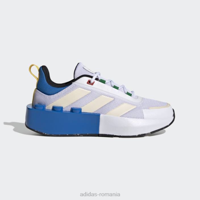 Adidas pantofi cu șireturi x lego tech rnr alb fierbinte unisex alb/albastru șoc 2JBN3550