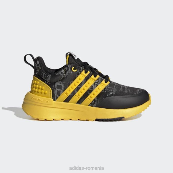 Adidas pantofi negri fashion x lego racer tr unisex negru/eqt galben/gri 2JBN11516