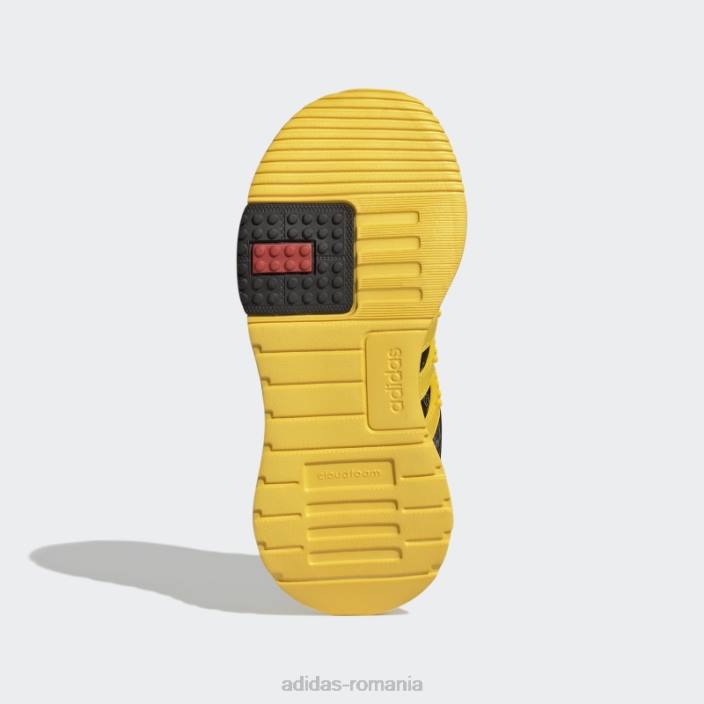 Adidas pantofi negri fashion x lego racer tr unisex negru/eqt galben/gri 2JBN11516