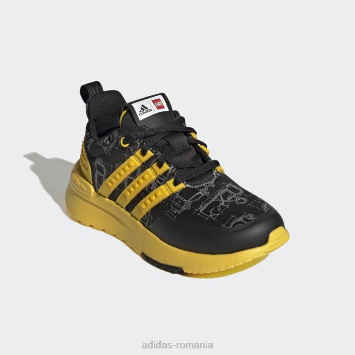 Adidas pantofi negri fashion x lego racer tr unisex negru/eqt galben/gri 2JBN11516