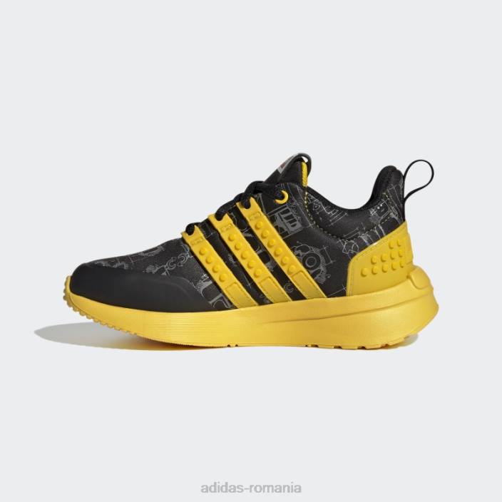 Adidas pantofi negri fashion x lego racer tr unisex negru/eqt galben/gri 2JBN11516