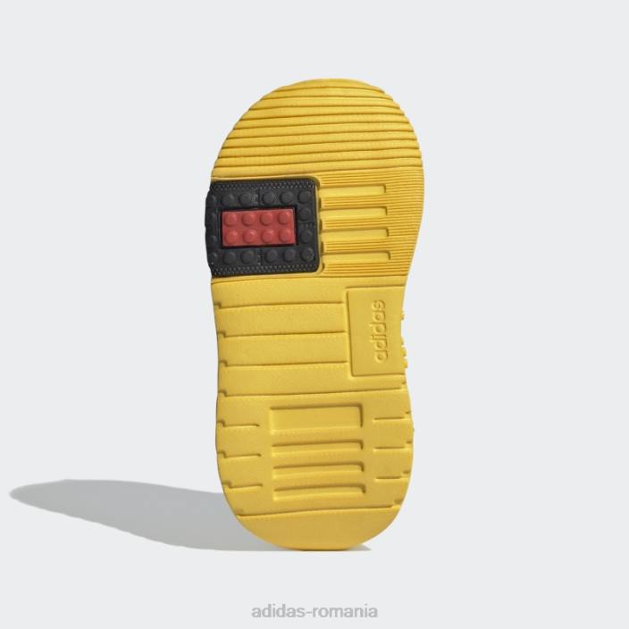 Adidas pantofi negri x lego racer tr fashion unisex negru/eqt galben/gri 2JBN24661