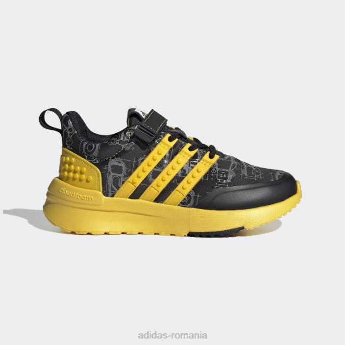 Adidas pantofi negri x lego racer tr unisex negru/eqt galben/gri 2JBN11515