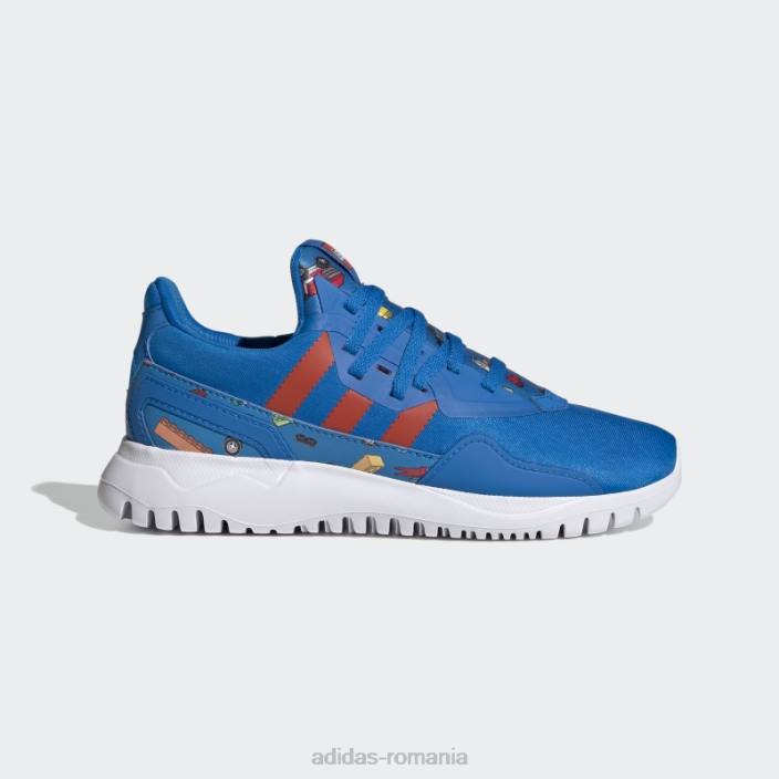 Adidas pantofi pantone originals flex x lego unisex pantone/alb 2JBN18193