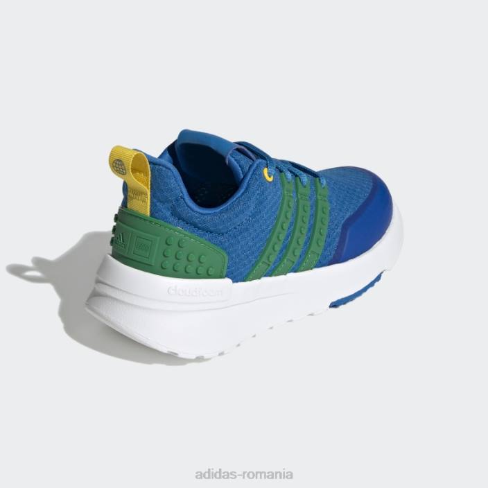 Adidas pantofi racer shock blue tr x lego unisex soc albastru/verde/eqt galben 2JBN18176