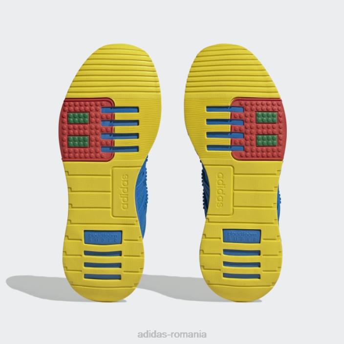 Adidas pantofi racer tr21 x lego soc albastru moda unisex soc albastru/galben 2JBN4245