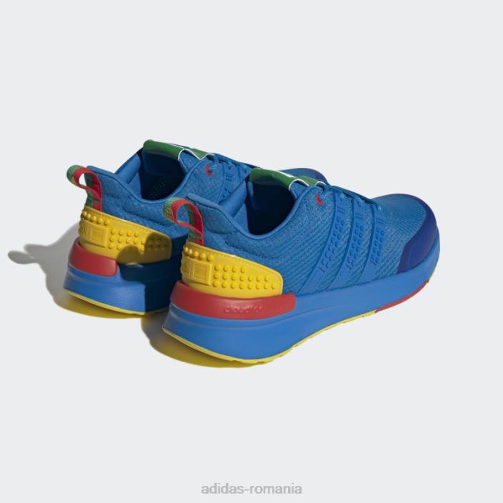 Adidas pantofi racer tr21 x lego soc albastru moda unisex soc albastru/galben 2JBN4245