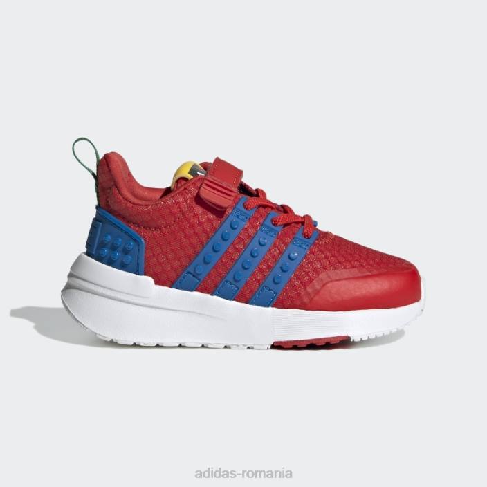 Adidas pantofi racer tr x lego fashion red unisex roșu/alb/albastru șoc 2JBN18179