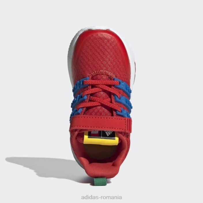 Adidas pantofi racer tr x lego fashion red unisex roșu/alb/albastru șoc 2JBN18179