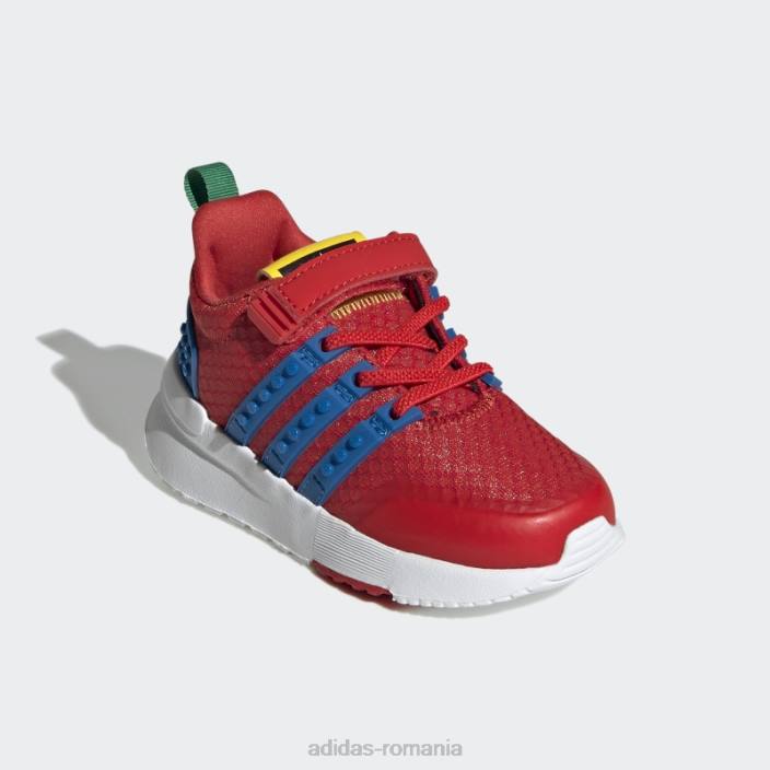 Adidas pantofi racer tr x lego fashion red unisex roșu/alb/albastru șoc 2JBN18179