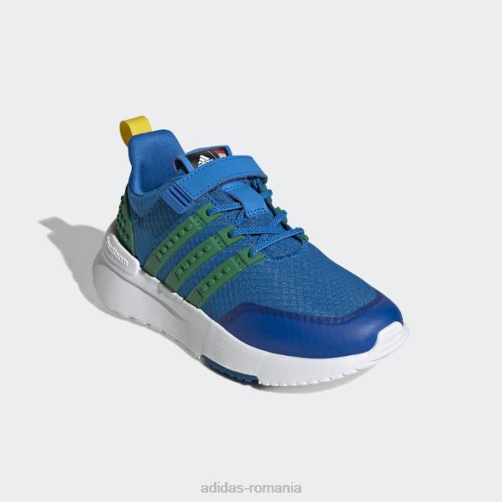 Adidas pantofi racer tr x lego shock blue unisex soc albastru/verde/eqt galben 2JBN18203