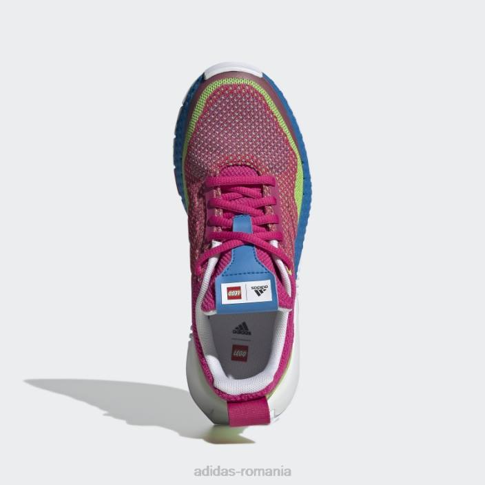 Adidas pantofi real magenta x lego sport pro fierbinți unisex magenta/verde real 2JBN3610