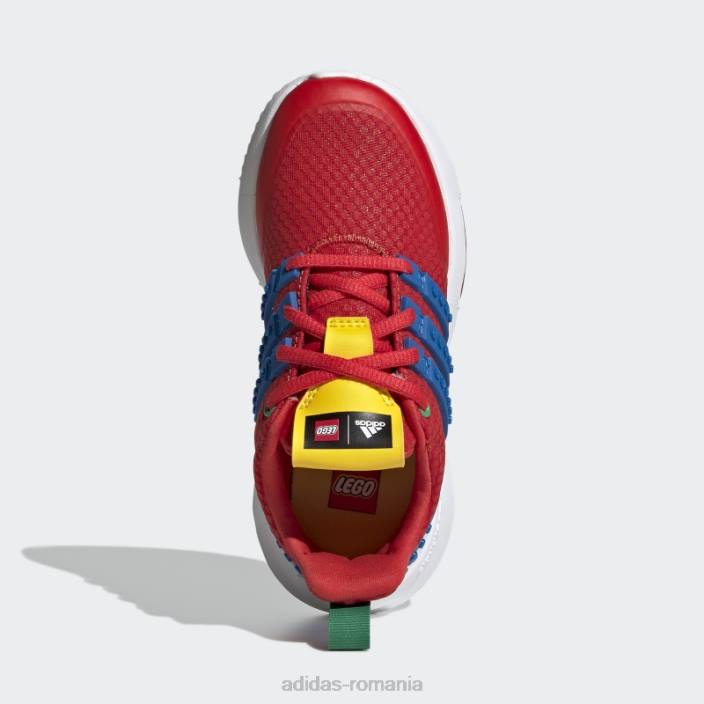 Adidas pantofi red racer tr x lego fierbinti unisex roșu/alb/albastru șoc 2JBN18148