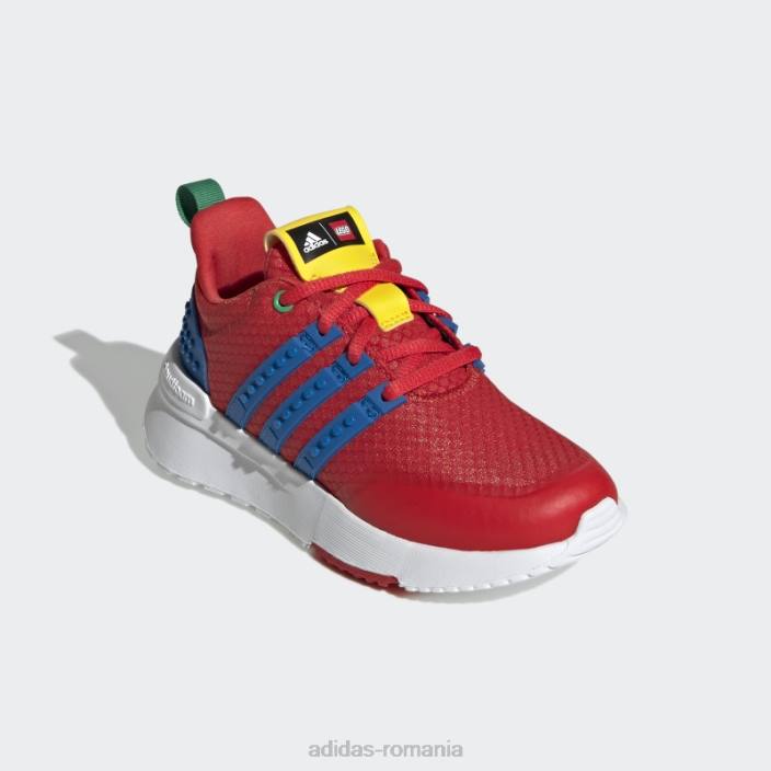 Adidas pantofi red racer tr x lego fierbinti unisex roșu/alb/albastru șoc 2JBN18148