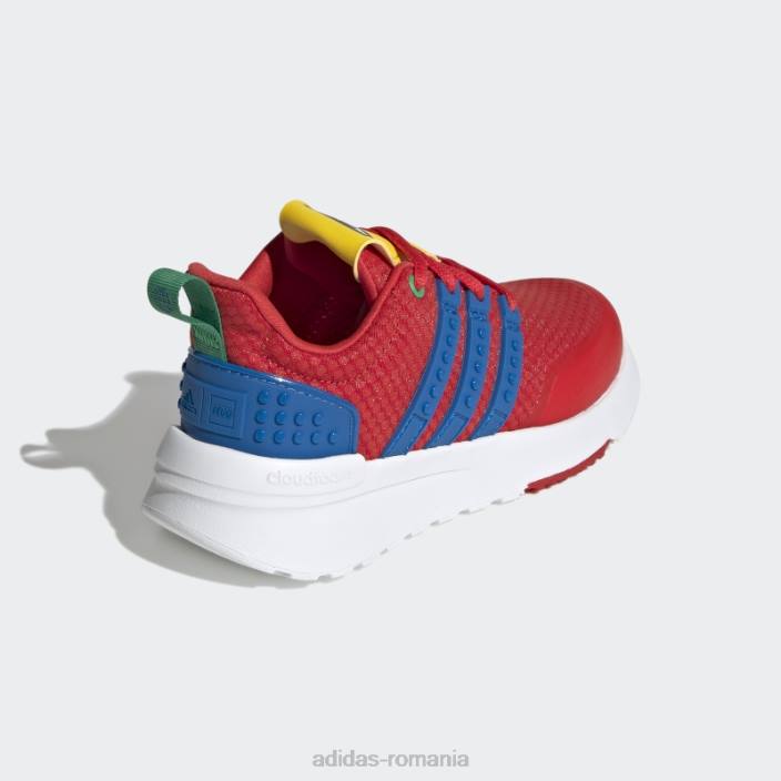 Adidas pantofi red racer tr x lego fierbinti unisex roșu/alb/albastru șoc 2JBN18148
