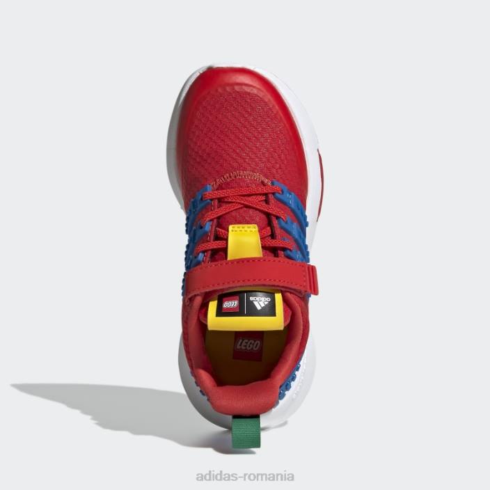 Adidas pantofi red racer tr x lego unisex roșu/alb/albastru șoc 2JBN18218