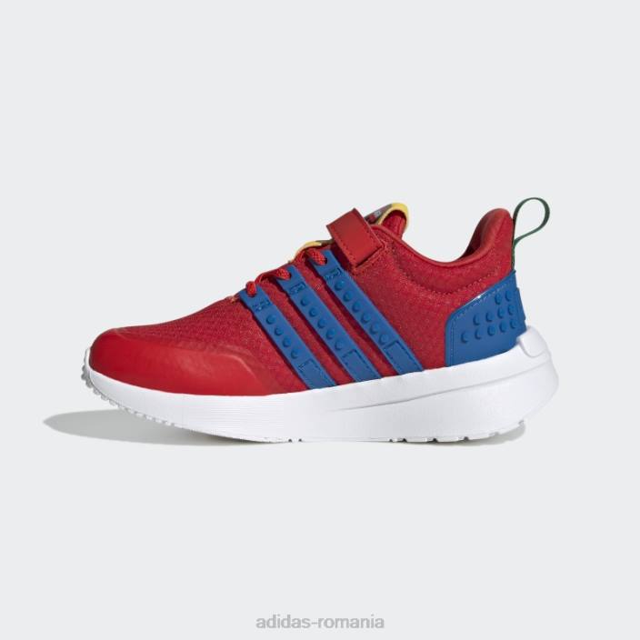 Adidas pantofi red racer tr x lego unisex roșu/alb/albastru șoc 2JBN18218
