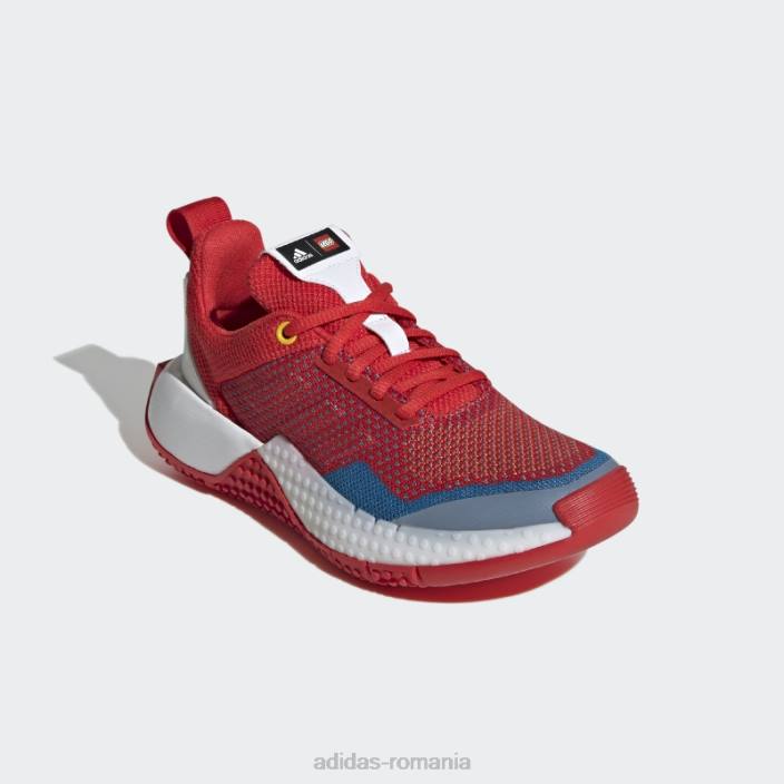 Adidas pantofi roșii fashion x lego sport pro unisex rosu alb 2JBN18161