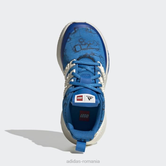 Adidas pantofi shock blue x lego racer tr unisex albastru soc/alb/negru 2JBN11510