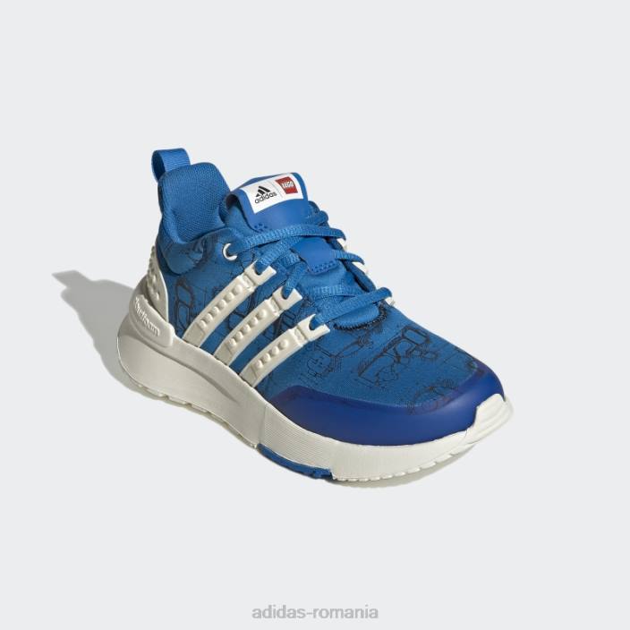Adidas pantofi shock blue x lego racer tr unisex albastru soc/alb/negru 2JBN11510