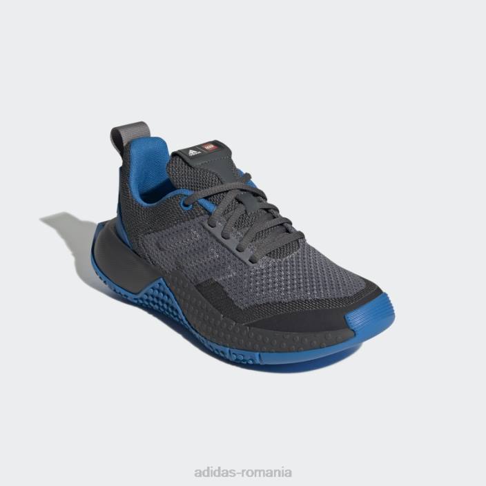 Adidas pantofi sport pro gri x lego unisex gri/albastru șoc 2JBN3592